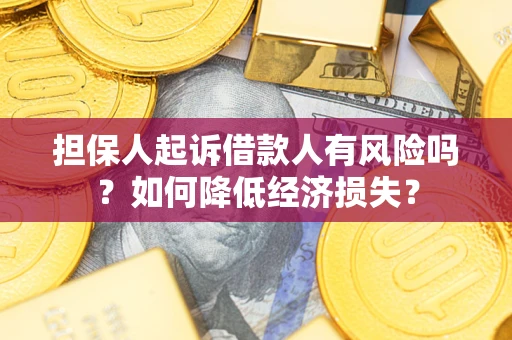 武汉担保人起诉借款人有风险吗？如何降低经济损失？