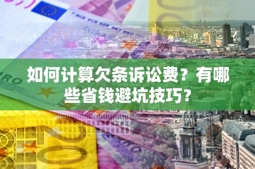 武汉如何计算欠条诉讼费？有哪些省钱避坑技巧？