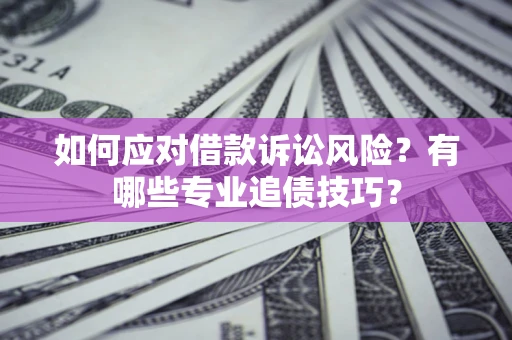 武汉如何应对借款诉讼风险？有哪些专业追债技巧？